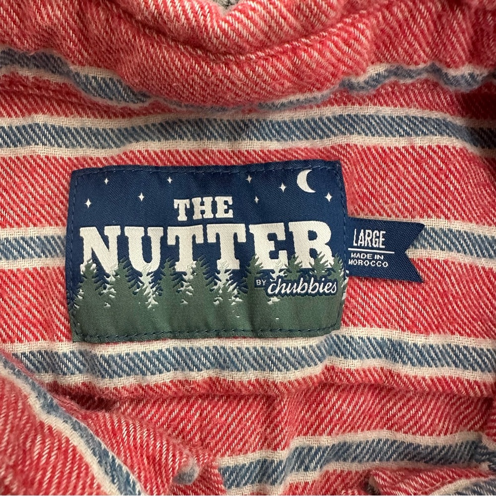 Chubbies Nutter Quarter-Button Pullover Flannel S… - image 3